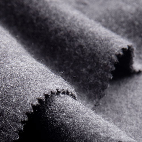 STONE ~ Organic Cotton Fleece fabric