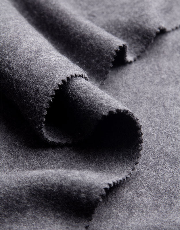 STONE ~ Organic Cotton Fleece fabric