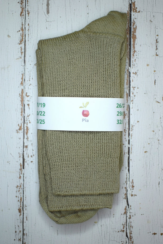 Wool & Cotton Children's Socks  <br / > PIA  <br / > Naturally Dyed