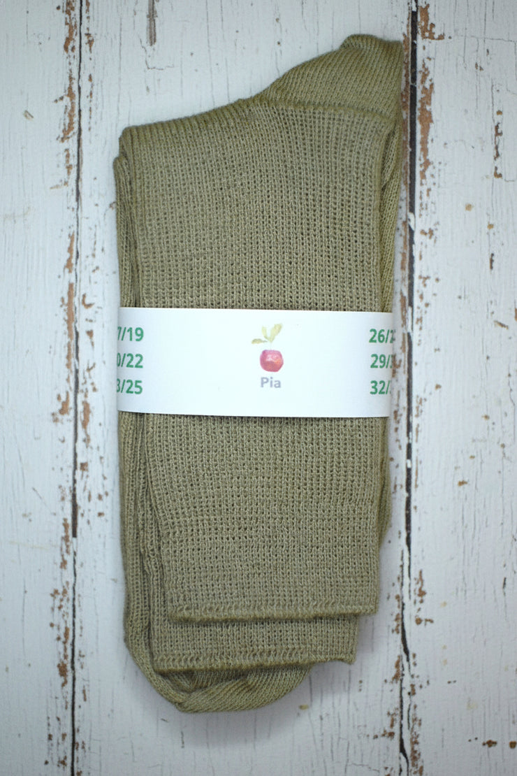 Wool & Cotton Children's Socks  <br / > PIA  <br / > Naturally Dyed
