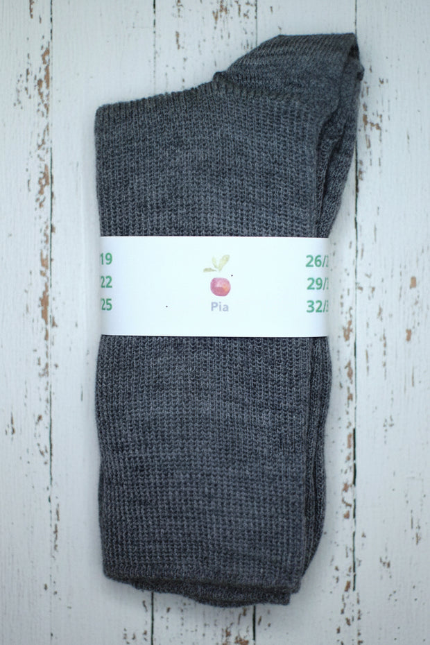 Wool & Cotton  Children's Socks  <br / > PIA <br / > Undyed