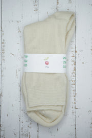 Wool & Cotton  Children's Socks  <br / > PIA <br / > Undyed