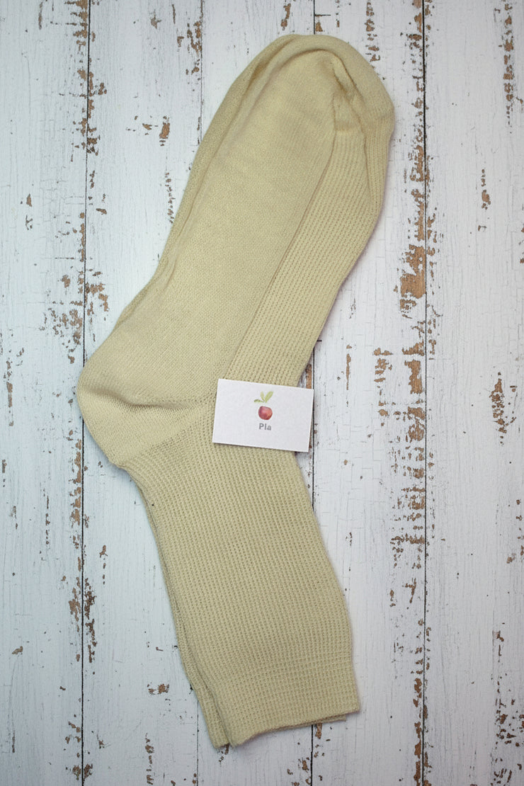 Wool & Cotton  Children's Socks  <br / > PIA <br / > Undyed