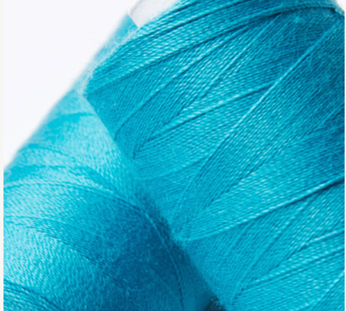 ORGANIC COTTON THREAD~ Turquoise 910 ~ large bobbins of 500m thread, sewing thread, organic thread, machine sewing, hand sewing