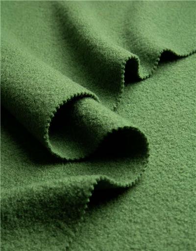 WOOLWALK EMERALD ~ Felted Wool fabric