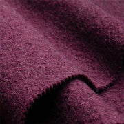 BORDEAUX MELANGE WOOLWALK ~ Italian Felted Wool (WHILE STOCKS LAST)
