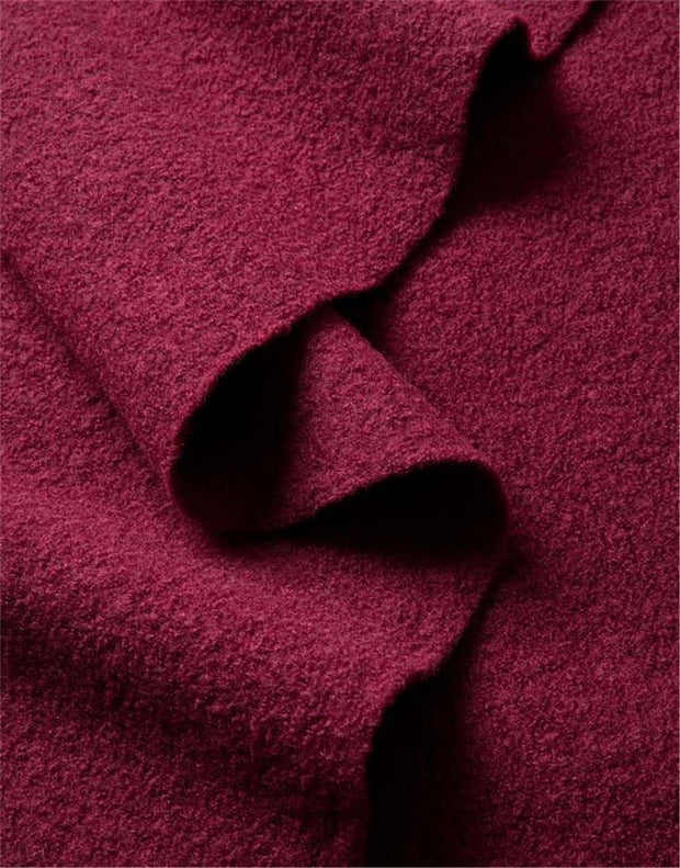 WOOLWALK CHERRY ~ Felted Wool fabric