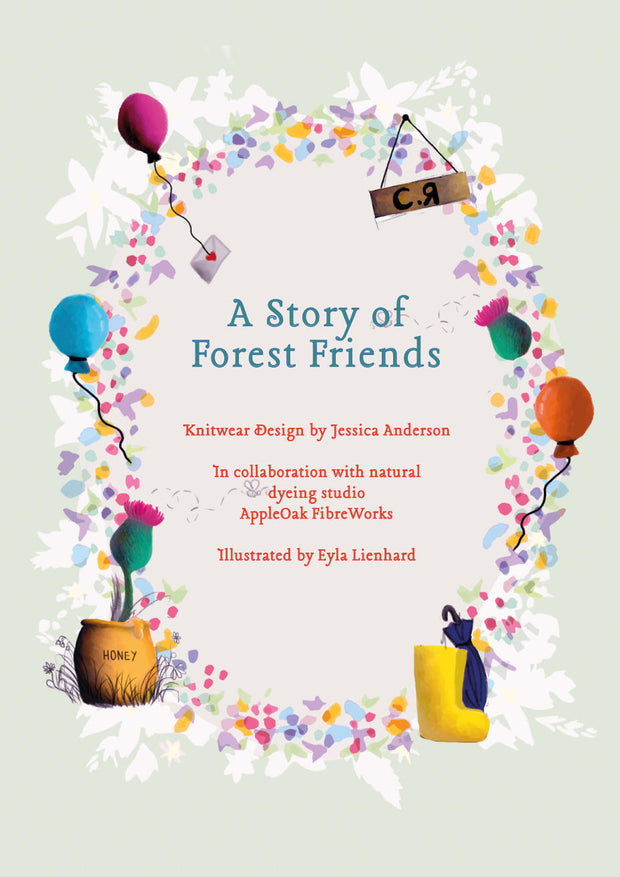 A Story of Forest Friends Pattern Book Cover
