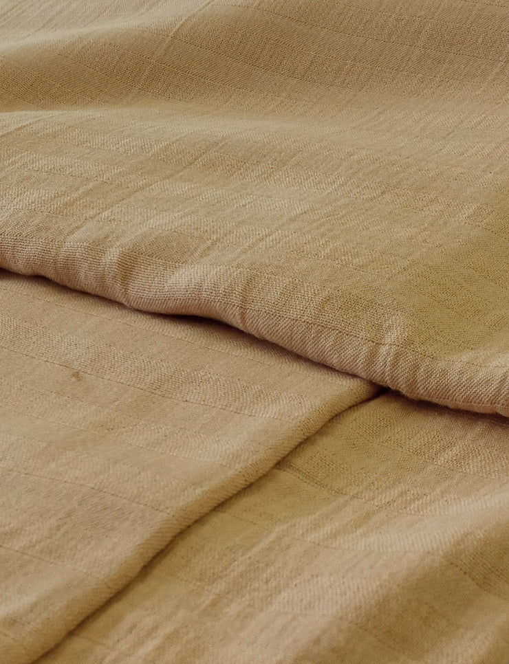 Organic Double Layered Cotton Muslin Naturally Dyed