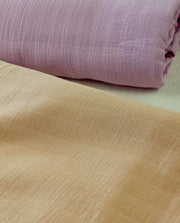 Organic Double Layered Cotton Muslin Naturally Dyed