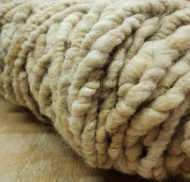 Light beige carpet yarn