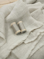 Linen Crepe with organic cotton thread