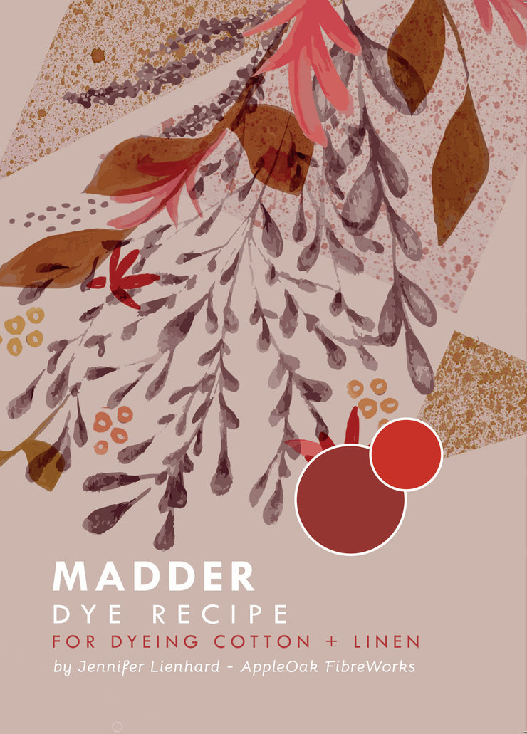 Madder Dye Recipe booklet