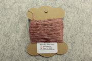 naturally dyed pink embroidery thread blossom