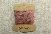 Pink embroidery thread 