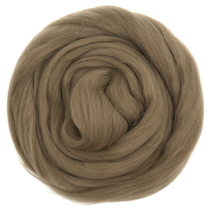 CAMEL BLEND EUROPEAN Merino ~ European production, small scale, museling free, spinning fibre, wool, wool roving, needle felting wool
