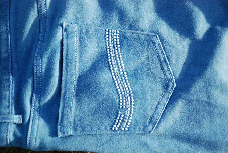 LET'S ROCK ~ 'Blues' Jeans detail
