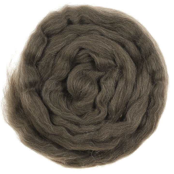 EARTH Blend EUROPEAN MERINO ~ European production, small scale, museling free, spinning fibre, wool, wool roving, needle felting wool'
