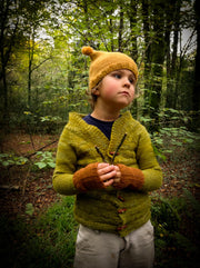 A Story of Forest Friends Pattern C.R. Cardigan