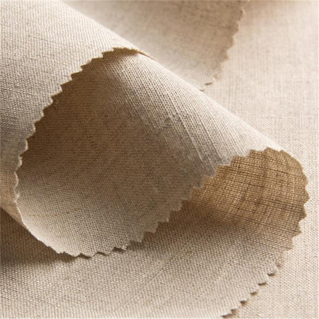 LINBIO ~ Organic Linen Fabric oversized close up