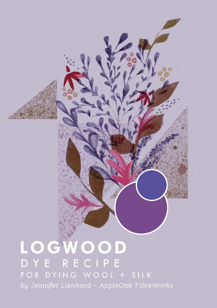 Logwood Dye Instructions for Wool + Silk (PDF)
