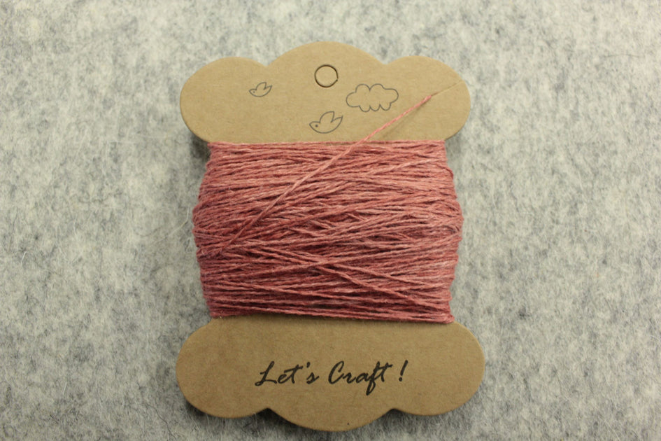 Linen Embroidery yarn AppleOak FibreWorks