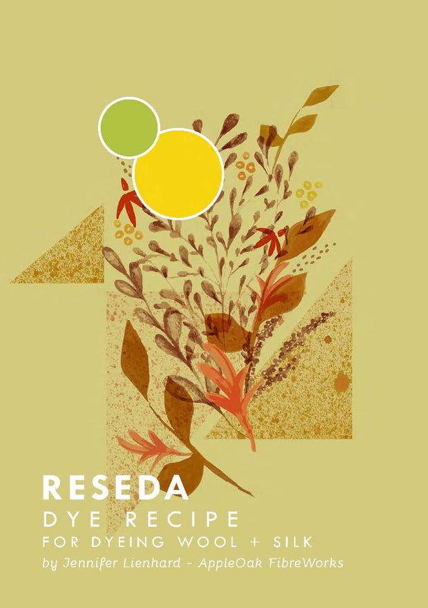 Reseda-Färbeanleitung für Wolle + Seide (PDF)