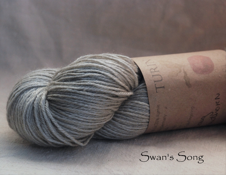 Turin ~ Swan's Song ~ naturally dyed yarn