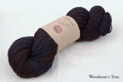 Softwool dyed with logwood and Madder