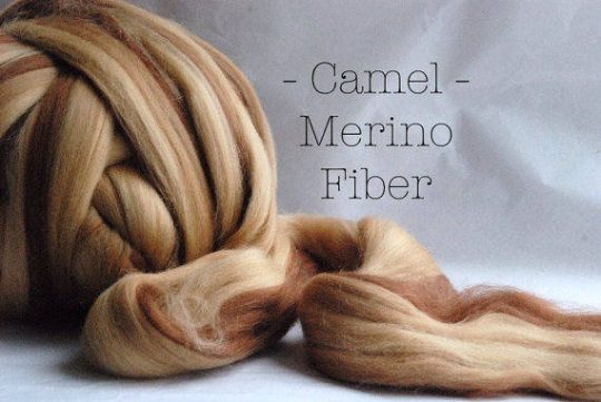 MULTIBLEND CAMEL ~ Merino wool 21mic 
