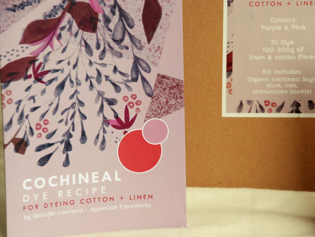 Cochineal Dye Kit for Cotton and Linen