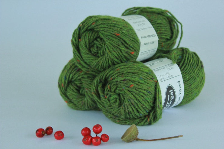 DONEGAL TWEED ~ Green 4824