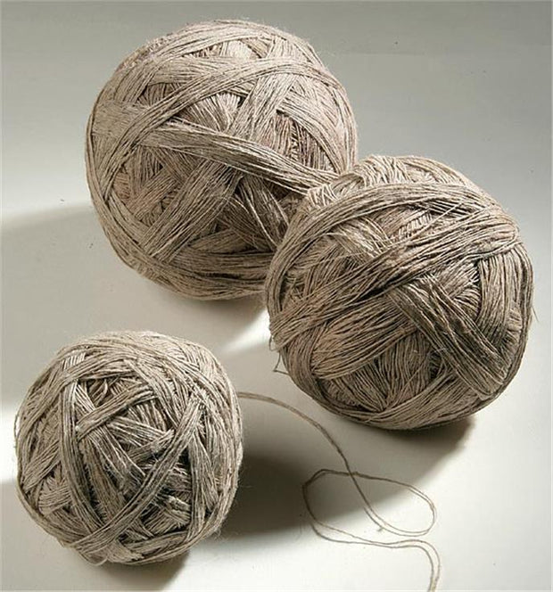 nettle yarn in ball form